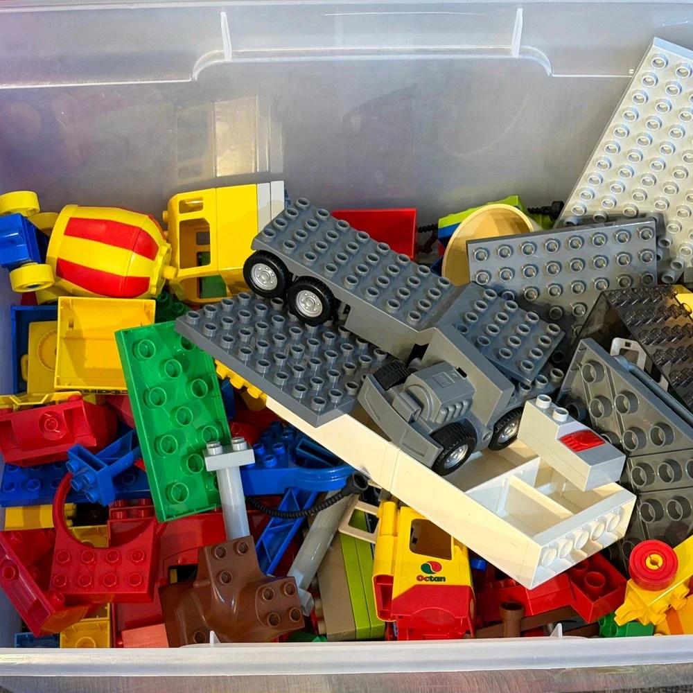 6 LB LEGO Lot Assorted Bricks Plates Vehicle Parts Octan Truck Pieces Mixed Toys